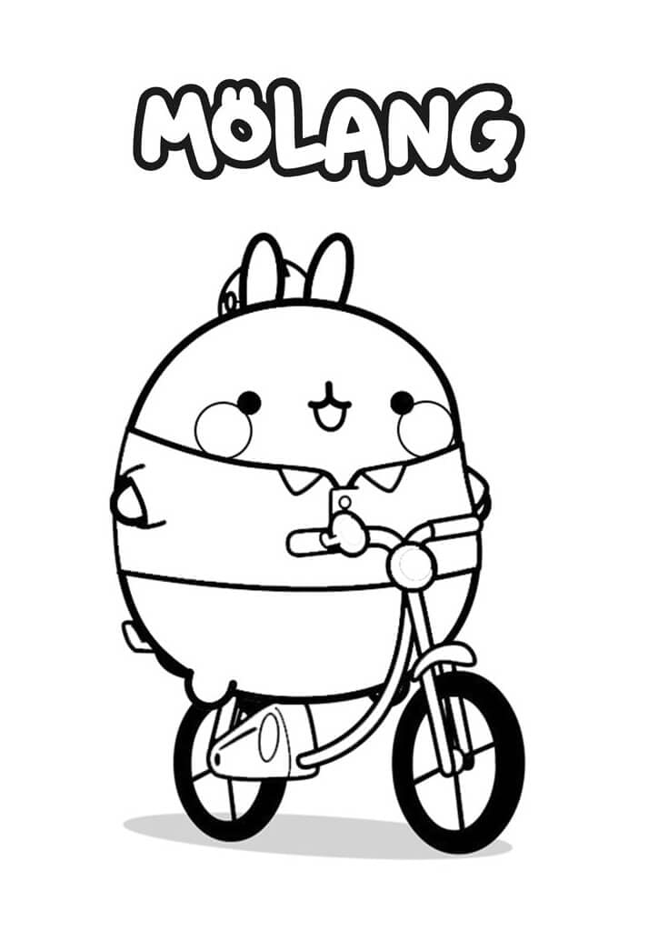 Dibujo para colorear: Molang (Personajes de Dibujos Animados) #209164 - Dibujos para Colorear e Imprimir Gratis