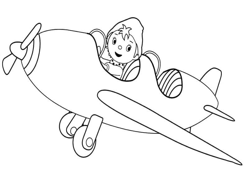 Dibujo gratuito Noddy #187045 de la coleccion Personajes de Dibujos Animados para imprimir