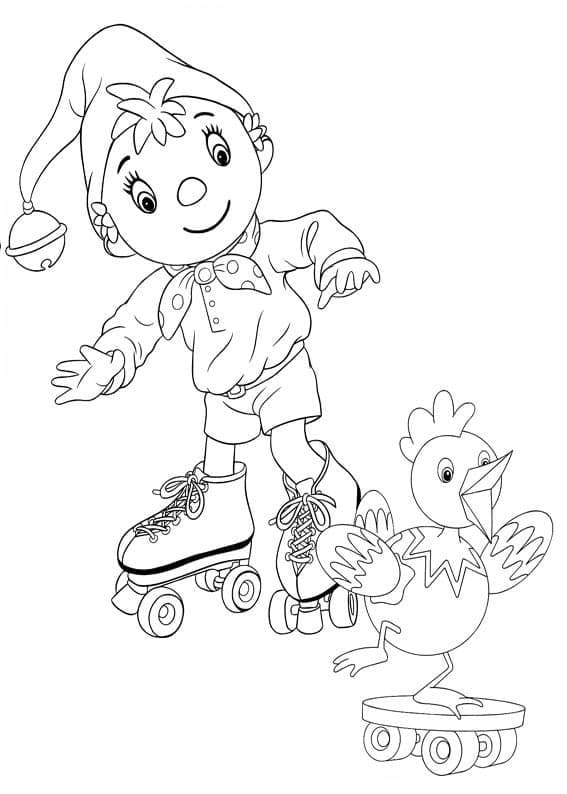 Dibujo gratuito Noddy #187056 de la coleccion Personajes de Dibujos Animados para imprimir