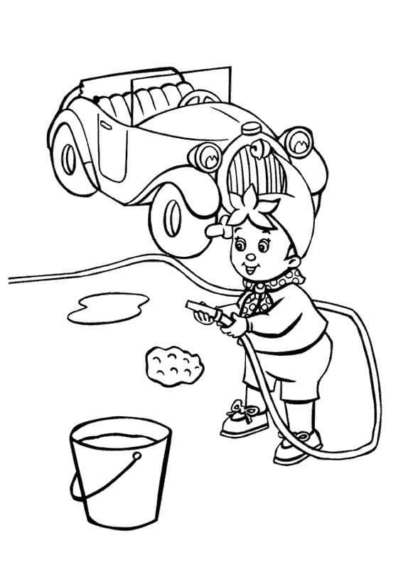 Dibujo gratuito Noddy #187071 de la coleccion Personajes de Dibujos Animados para imprimir
