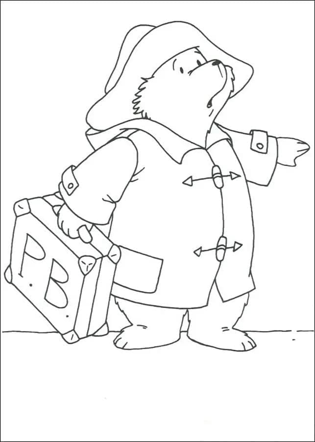 Dibujo gratuito Paddington #209481 de la coleccion Personajes de Dibujos Animados para imprimir