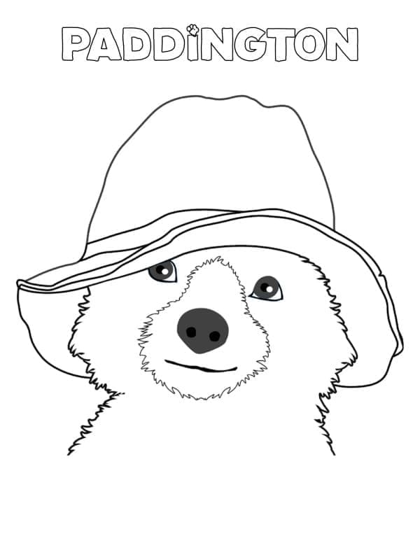 Dibujo gratuito Paddington #209496 de la coleccion Personajes de Dibujos Animados para imprimir