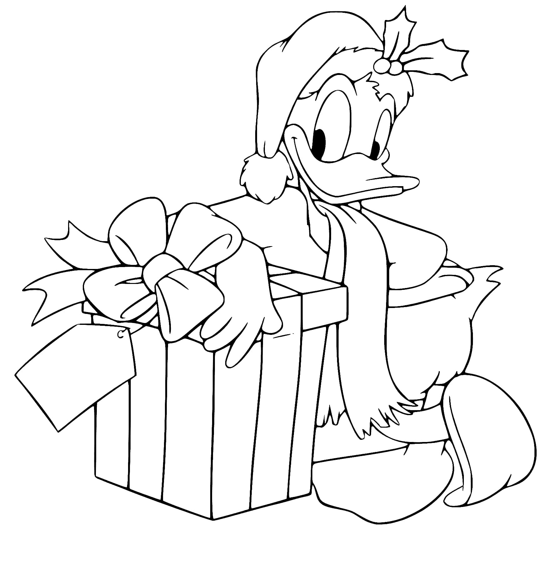 Dibujo gratuito Pato Donald #186268 de la coleccion Personajes de Dibujos Animados para imprimir