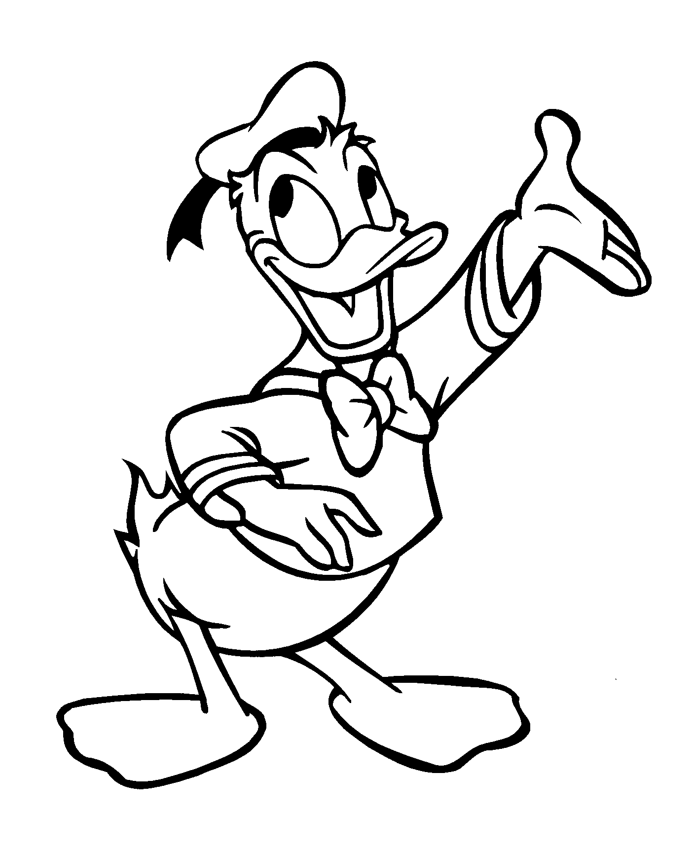 Dibujo gratuito Pato Donald #30132 de la coleccion Personajes de Dibujos Animados para imprimir Dibujo gratuito Pato Donald #30132 de la coleccion Personajes de Dibujos Animados para imprimir