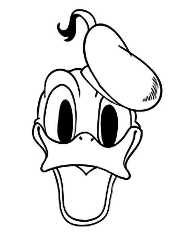 Dibujo gratuito Pato Donald #30172 de la coleccion Personajes de Dibujos Animados para imprimir