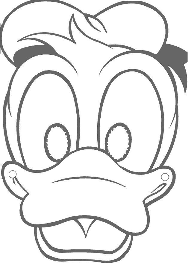 Dibujo gratuito Pato Donald #30207 de la coleccion Personajes de Dibujos Animados para imprimir