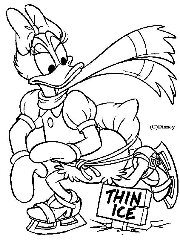 Dibujo gratuito Pato Donald #30220 de la coleccion Personajes de Dibujos Animados para imprimir