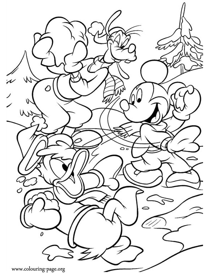 Dibujo gratuito Pato Donald #30309 de la coleccion Personajes de Dibujos Animados para imprimir