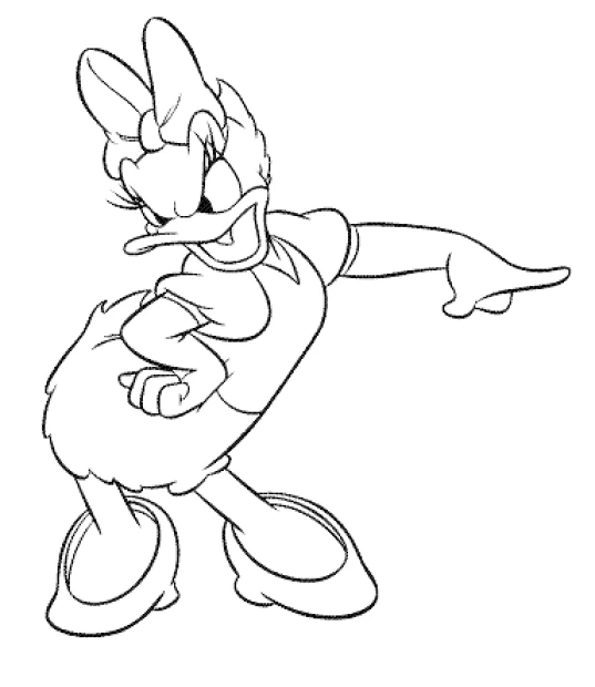 Dibujo gratuito Pato Donald #30339 de la coleccion Personajes de Dibujos Animados para imprimir