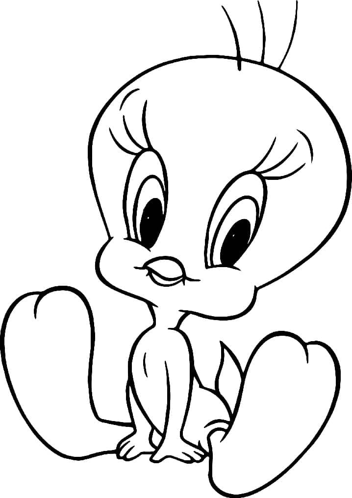 Dibujo gratuito Piolín y Silvestre #190927 de la coleccion Personajes de Dibujos Animados para imprimir