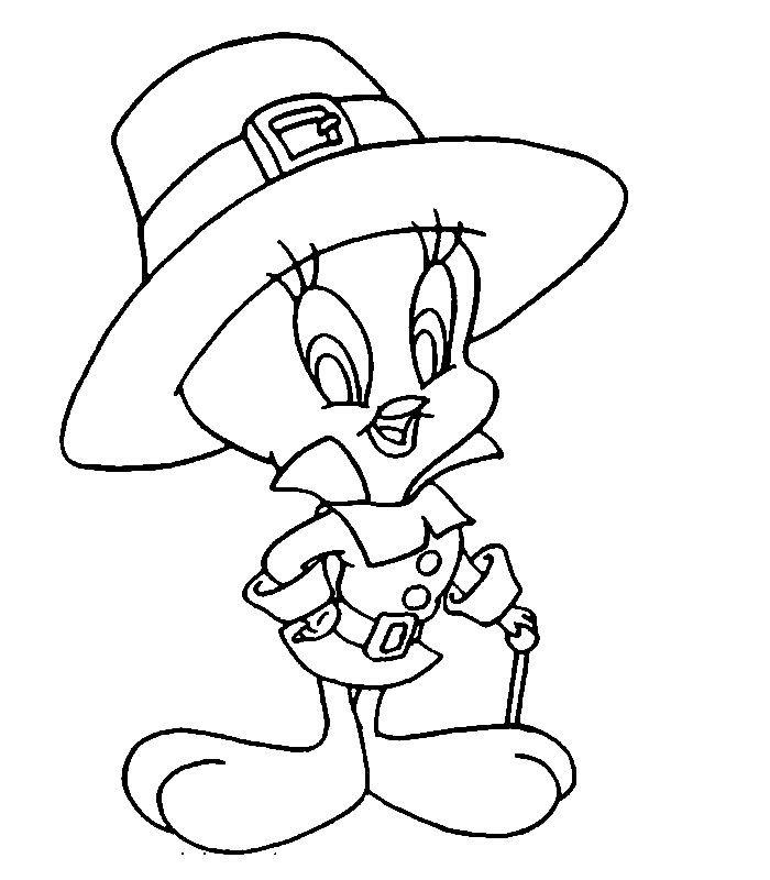 Dibujo gratuito Piolín y Silvestre #29231 de la coleccion Personajes de Dibujos Animados para imprimir