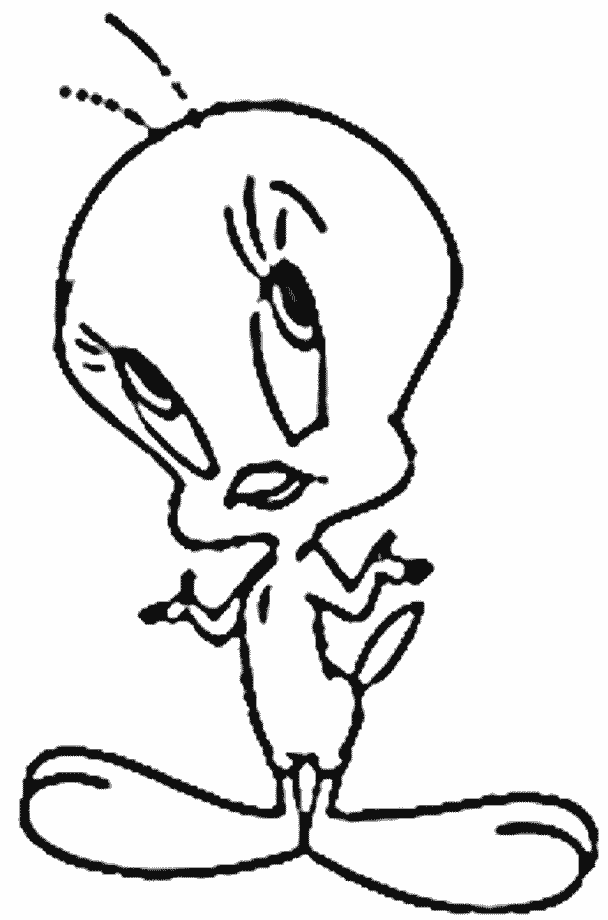 Dibujo gratuito Piolín y Silvestre #29333 de la coleccion Personajes de Dibujos Animados para imprimir