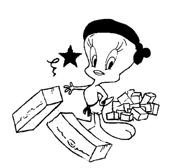 Dibujo gratuito Piolín y Silvestre #29339 de la coleccion Personajes de Dibujos Animados para imprimir