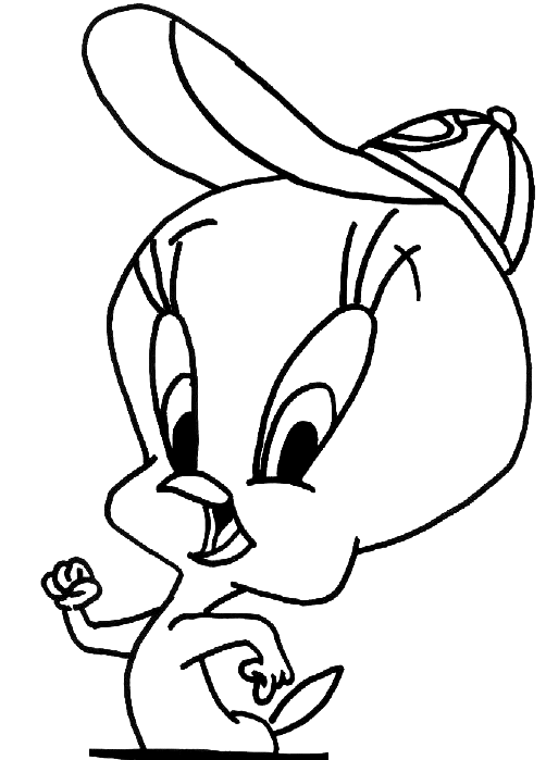 Dibujo gratuito Piolín y Silvestre #29386 de la coleccion Personajes de Dibujos Animados para imprimir