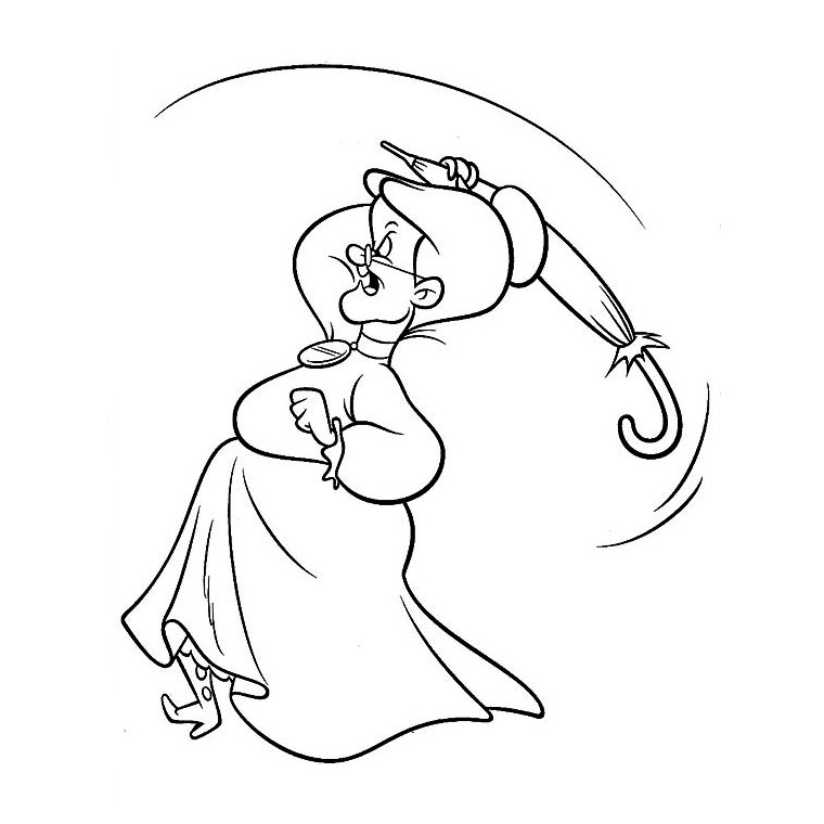 Dibujo gratuito Piolín y Silvestre #29444 de la coleccion Personajes de Dibujos Animados para imprimir