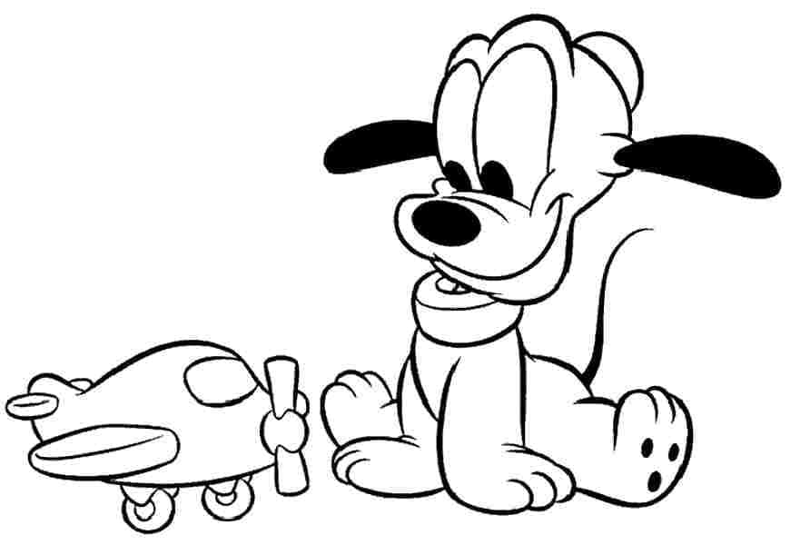 Dibujo gratuito Pluto #197059 de la coleccion Personajes de Dibujos Animados para imprimir Dibujo gratuito Pluto #197059 de la coleccion Personajes de Dibujos Animados para imprimir