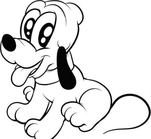Dibujo gratuito Pluto #197069 de la coleccion Personajes de Dibujos Animados para imprimir Dibujo gratuito Pluto #197069 de la coleccion Personajes de Dibujos Animados para imprimir
