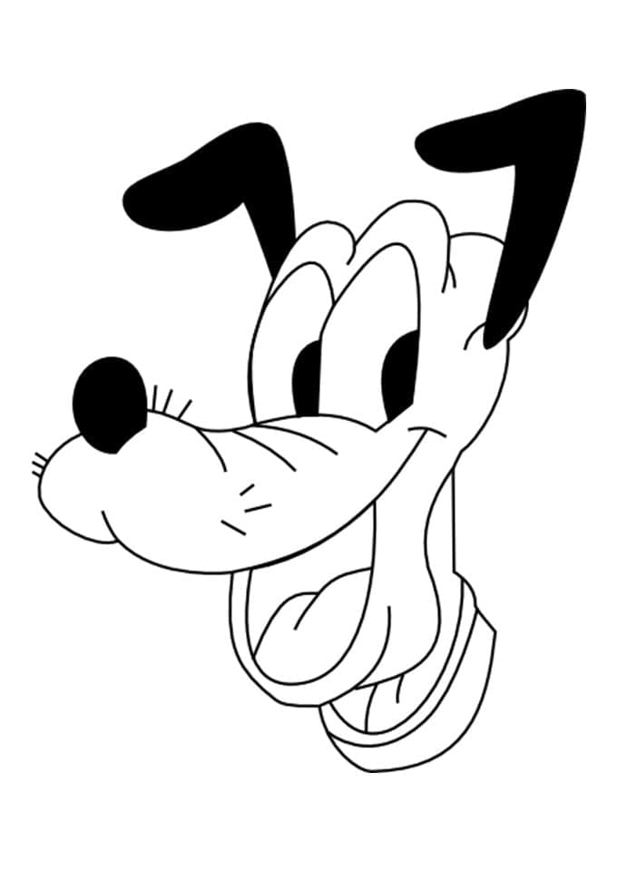 Dibujo gratuito Pluto #197070 de la coleccion Personajes de Dibujos Animados para imprimir Dibujo gratuito Pluto #197070 de la coleccion Personajes de Dibujos Animados para imprimir