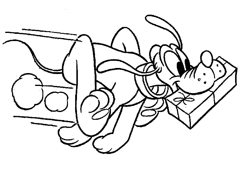 Dibujo gratuito Pluto #197087 de la coleccion Personajes de Dibujos Animados para imprimir