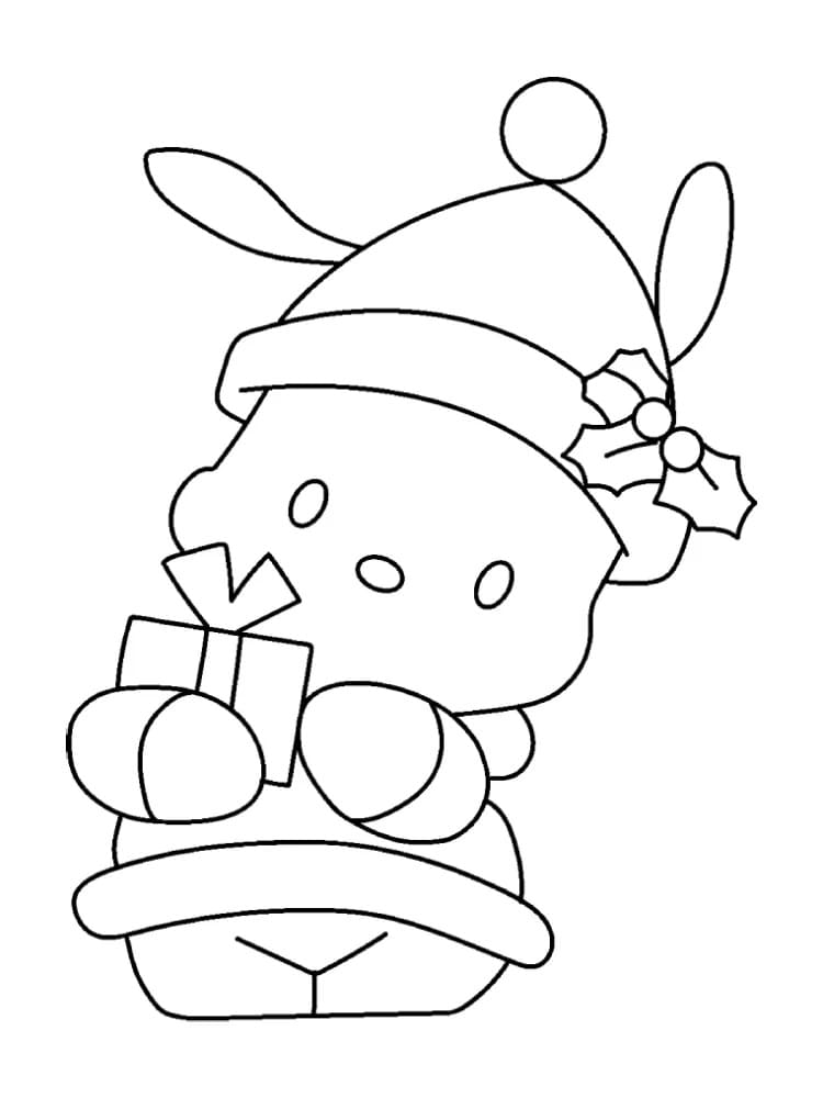 Dibujo para colorear: Pochacco (Personajes de Dibujos Animados) #220061 - Dibujos para Colorear e Imprimir Gratis
