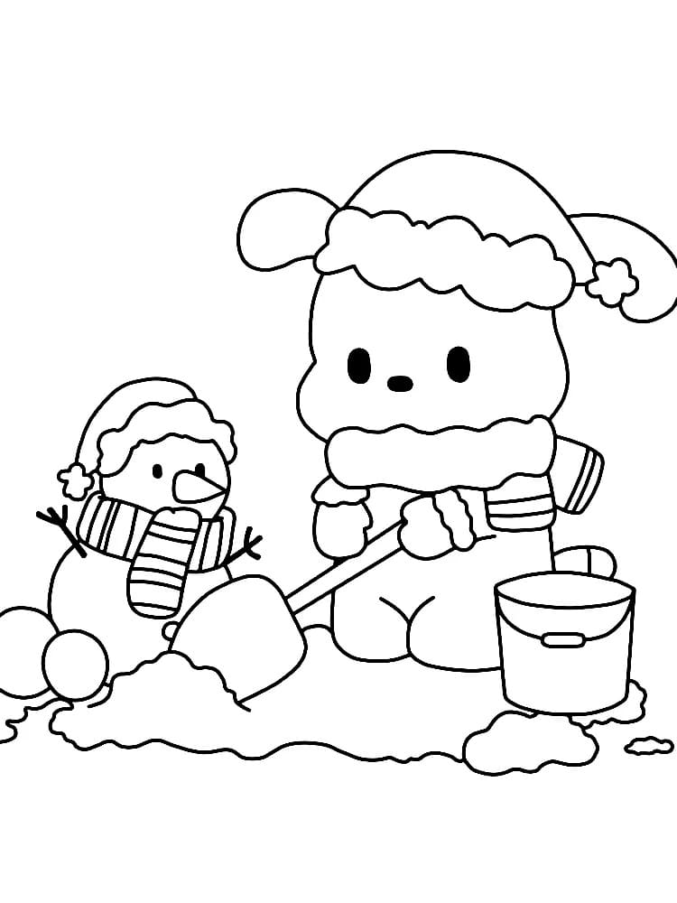 Dibujo gratuito Pochacco #220067 de la coleccion Personajes de Dibujos Animados para imprimir Dibujo gratuito Pochacco #220067 de la coleccion Personajes de Dibujos Animados para imprimir