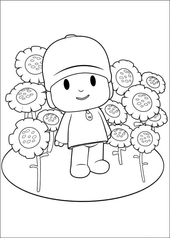 Dibujo gratuito Pocoyó #195273 de la coleccion Personajes de Dibujos Animados para imprimir