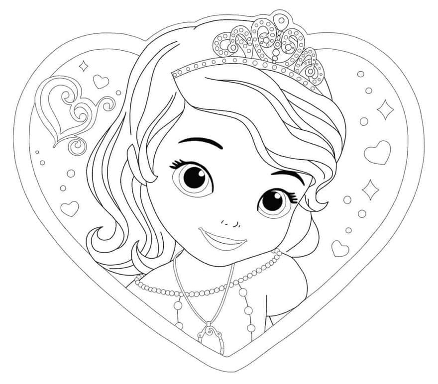 Dibujo gratuito Princess Sofia #182049 de la coleccion Personajes de Dibujos Animados para imprimir