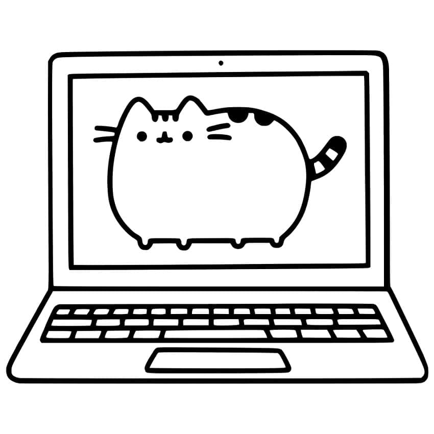 Dibujo gratuito Pusheen #188483 de la coleccion Personajes de Dibujos Animados para imprimir