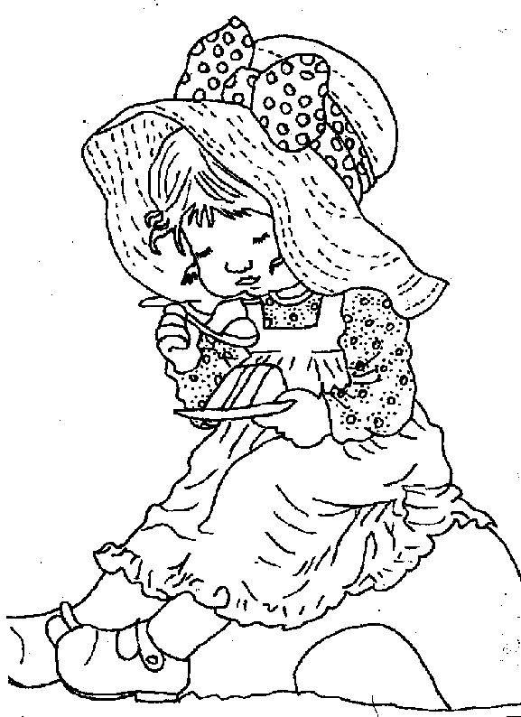 Dibujo gratuito Sarah Kay #43739 de la coleccion Personajes de Dibujos Animados para imprimir