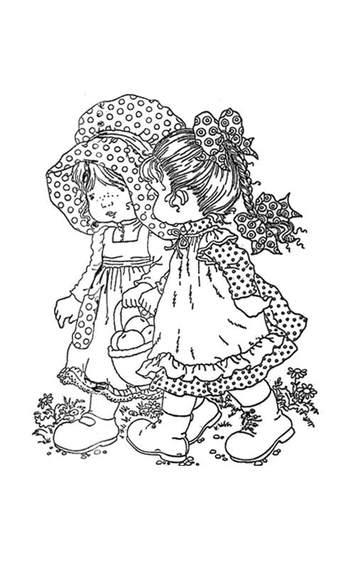 Dibujo gratuito Sarah Kay #43745 de la coleccion Personajes de Dibujos Animados para imprimir