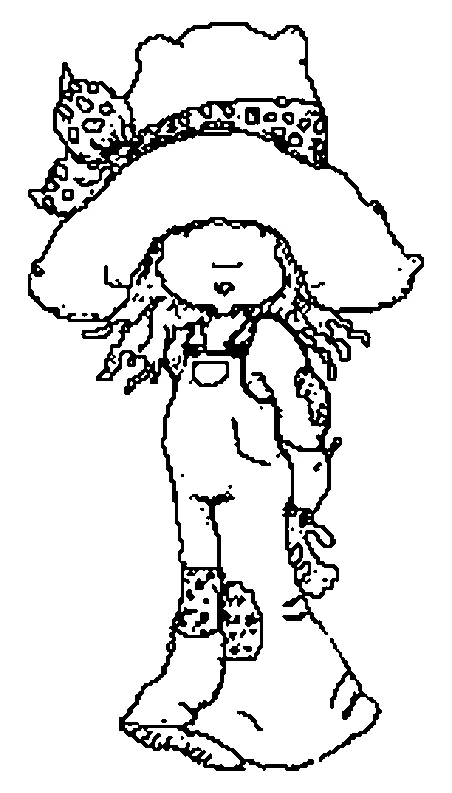Dibujo gratuito Sarah Kay #43751 de la coleccion Personajes de Dibujos Animados para imprimir
