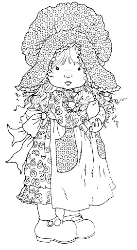 Dibujo gratuito Sarah Kay #43868 de la coleccion Personajes de Dibujos Animados para imprimir