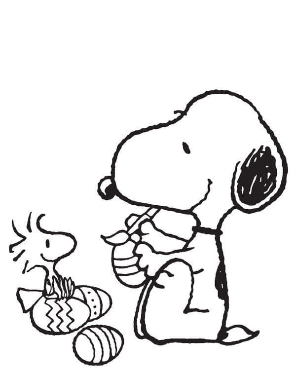 Dibujo gratuito Snoopy #202872 de la coleccion Personajes de Dibujos Animados para imprimir
