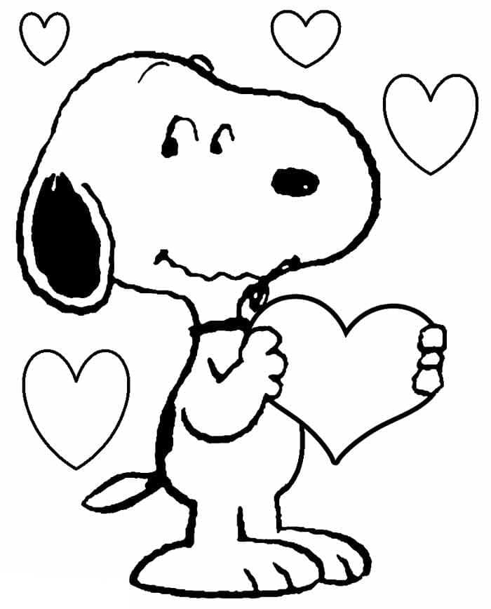 Dibujo gratuito Snoopy #202897 de la coleccion Personajes de Dibujos Animados para imprimir