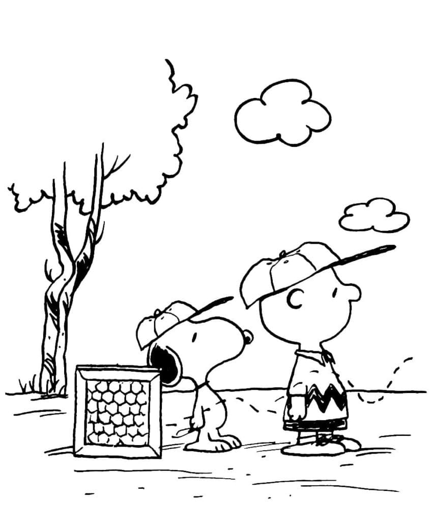 Dibujo gratuito Snoopy #202912 de la coleccion Personajes de Dibujos Animados para imprimir