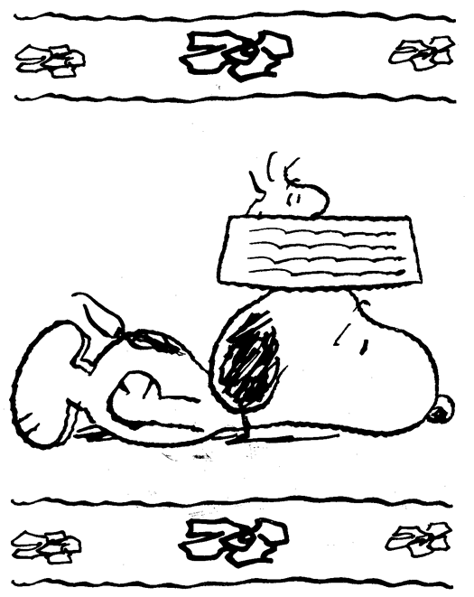 Dibujo gratuito Snoopy #27130 de la coleccion Personajes de Dibujos Animados para imprimir