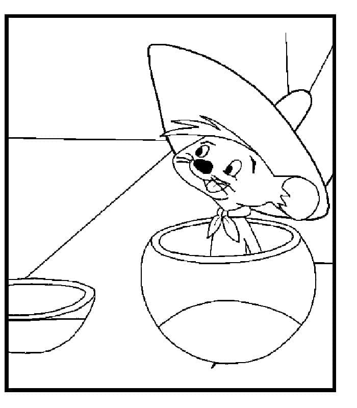Dibujo gratuito Speedy Gonzales #205222 de la coleccion Personajes de Dibujos Animados para imprimir