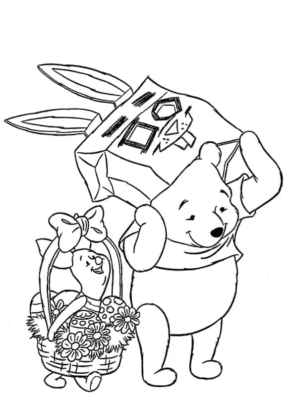 Dibujo gratuito Winnie Pooh #185883 de la coleccion Personajes de Dibujos Animados para imprimir