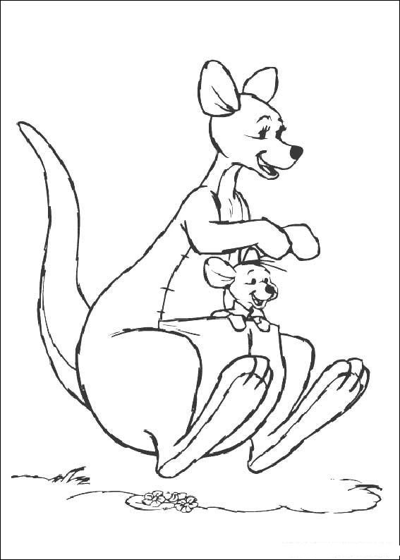 Dibujo gratuito Winnie Pooh #28713 de la coleccion Personajes de Dibujos Animados para imprimir