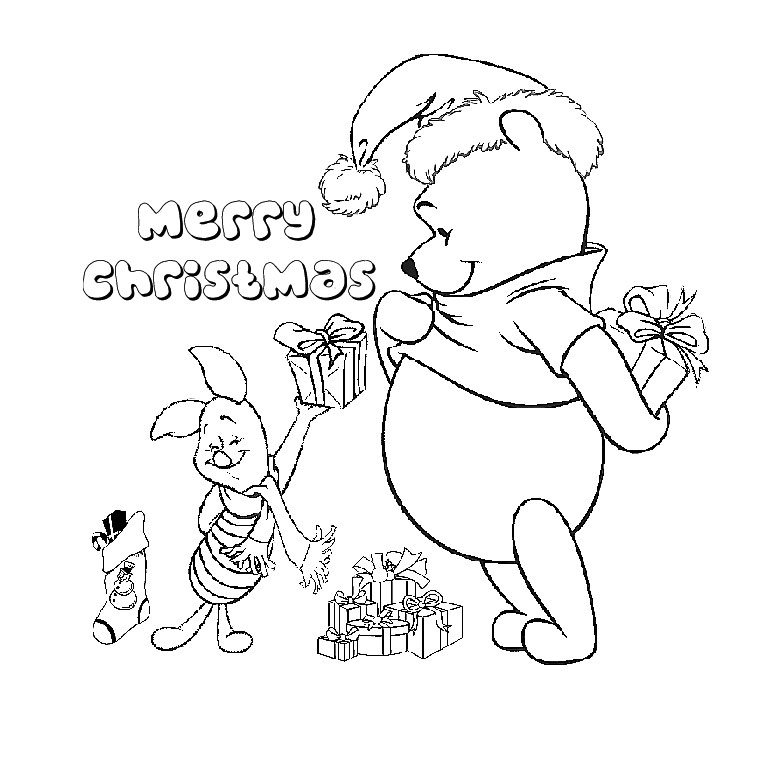 Dibujo gratuito Winnie Pooh #28953 de la coleccion Personajes de Dibujos Animados para imprimir