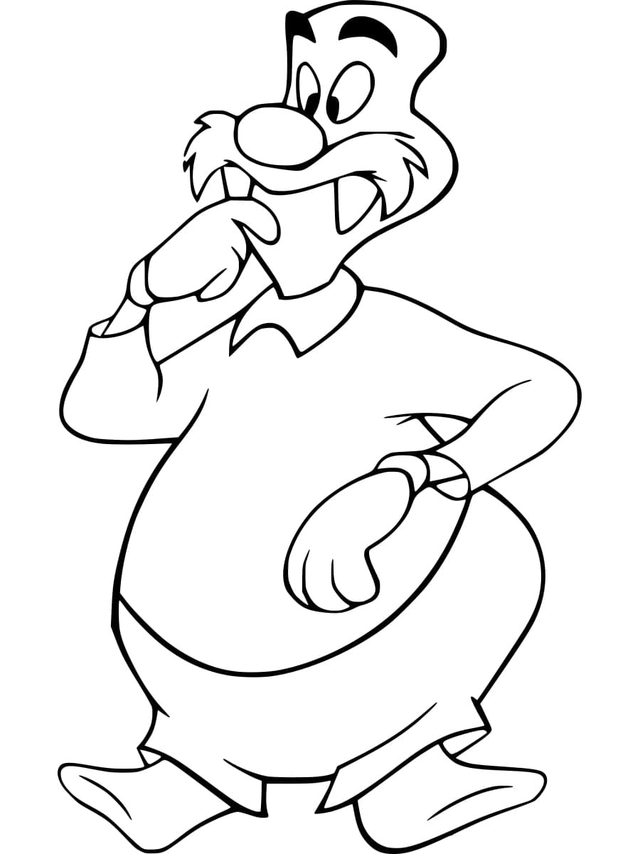 Dibujo gratuito Woody Woodpecker #208890 de la coleccion Personajes de Dibujos Animados para imprimir