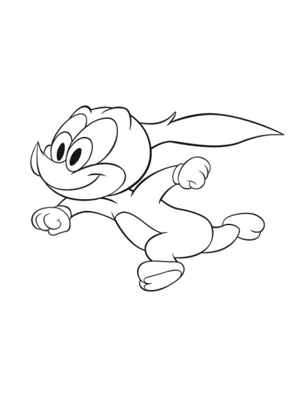 Dibujo gratuito Woody Woodpecker #28440 de la coleccion Personajes de Dibujos Animados para imprimir
