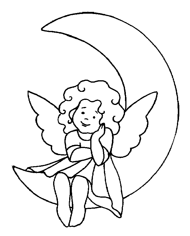 Dibujos de Angel #86246 (Personajes) para colorear – Páginas imprimibles  gratis