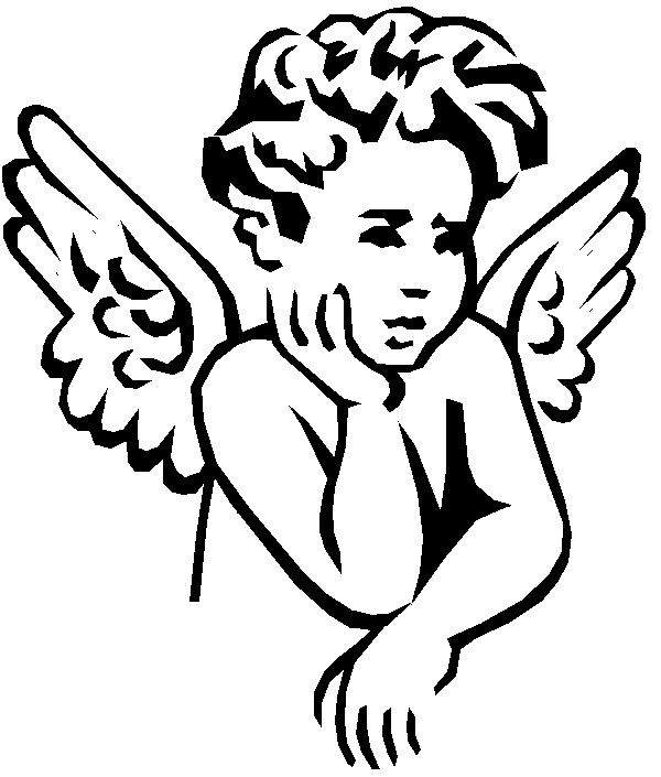 Dibujo para colorear: Angel (Personajes) #86279 - Dibujos para Colorear e Imprimir Gratis