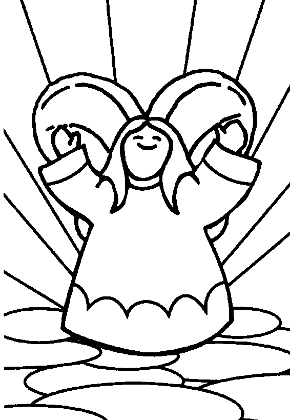 Dibujo para colorear: Angel (Personajes) #86349 - Dibujos para Colorear e Imprimir Gratis