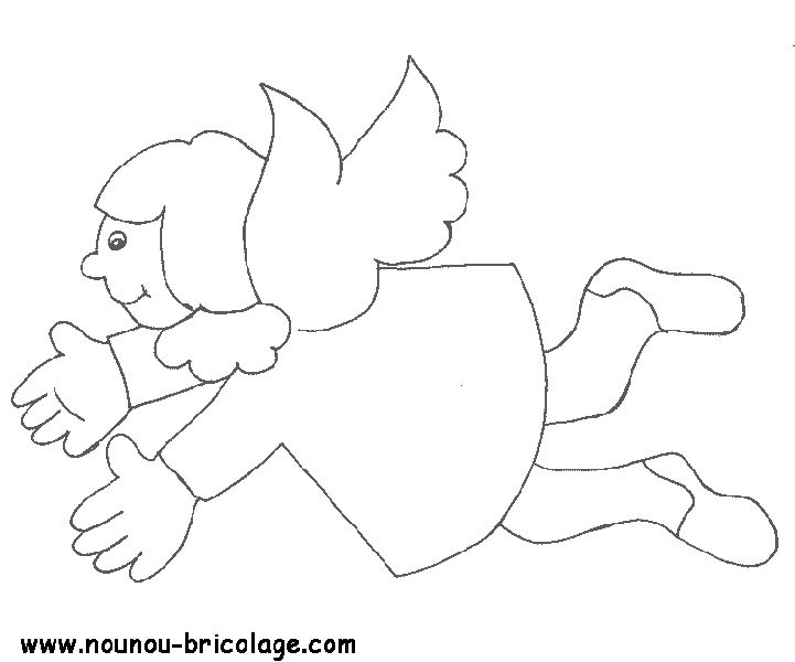Dibujo para colorear: Angel (Personajes) #86389 - Dibujos para Colorear e Imprimir Gratis