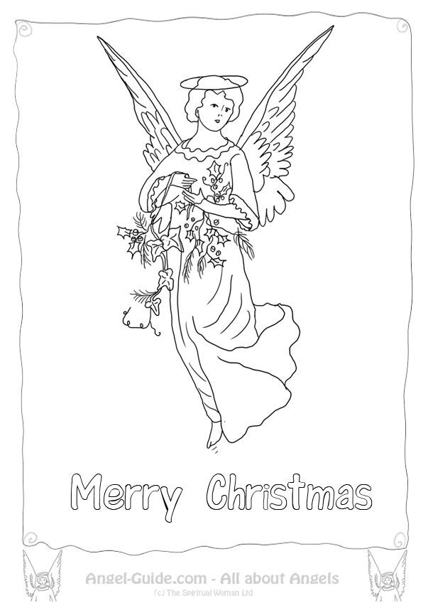 Dibujo para colorear: Angel (Personajes) #86435 - Dibujos para Colorear e Imprimir Gratis