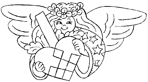 Dibujo para colorear: Angel (Personajes) #86476 - Dibujos para Colorear e Imprimir Gratis