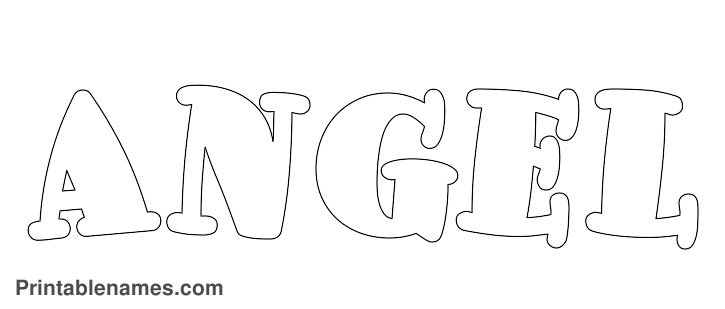 Dibujo para colorear: Angel (Personajes) #86499 - Dibujos para Colorear e Imprimir Gratis