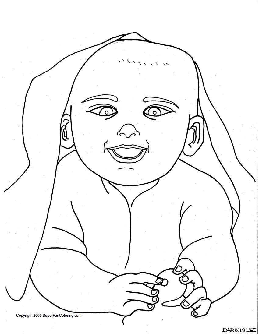 Dibujo para colorear: Bebé (Personajes) #86631 - Dibujos para Colorear e Imprimir Gratis